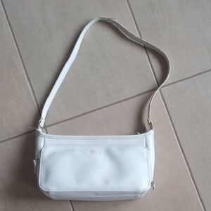 Crazy Horse Classic White Shoulder Bag